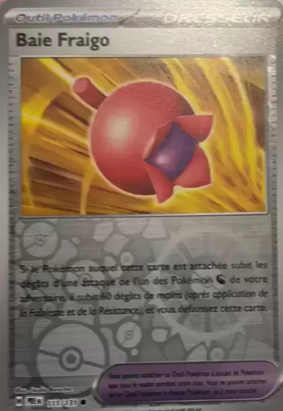 Evolutions prismatiques - PREFR - Baie Fraigo Reverse