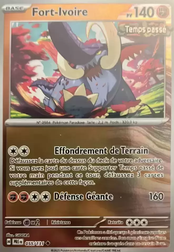 Evolutions prismatiques - PREFR - Fort-Ivoire Reverse