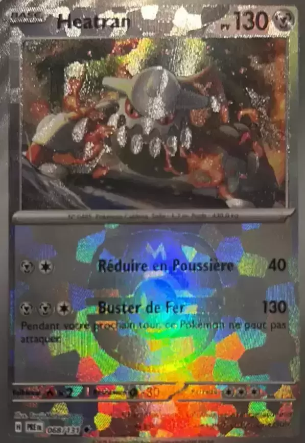 Evolutions prismatiques - PREFR - Heatran Master Ball