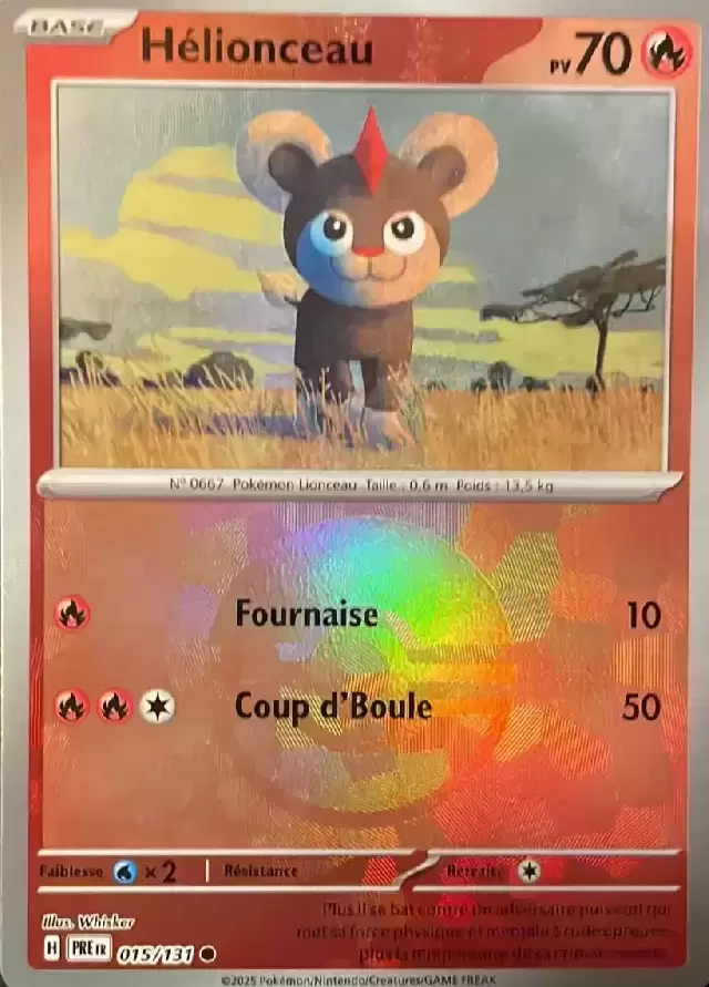 Evolutions prismatiques - PREFR - Hélionceau Poké Ball