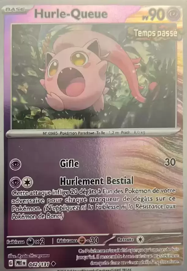 Evolutions prismatiques - PREFR - Hurle-Queue Reverse