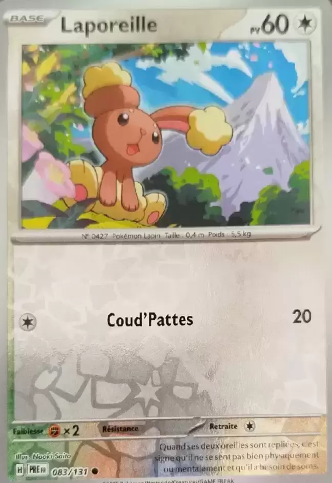 Evolutions prismatiques - PREFR - Laporeille Reverse