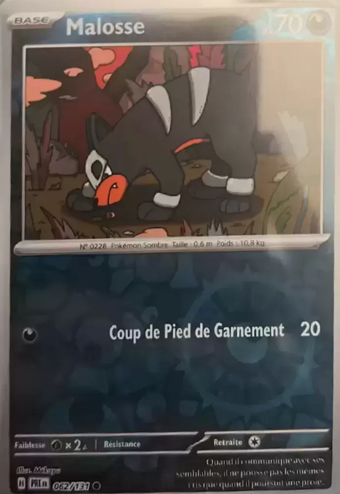 Evolutions prismatiques - PREFR - Malosse Reverse