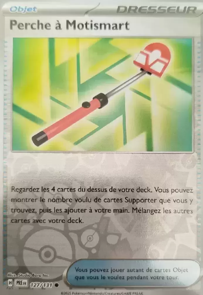 Evolutions prismatiques - PREFR - Perche à Motismart Reverse