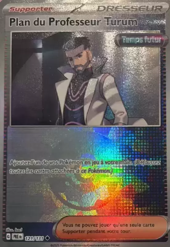 Evolutions prismatiques - PREFR - Plan du Professeur Turum Poké Ball