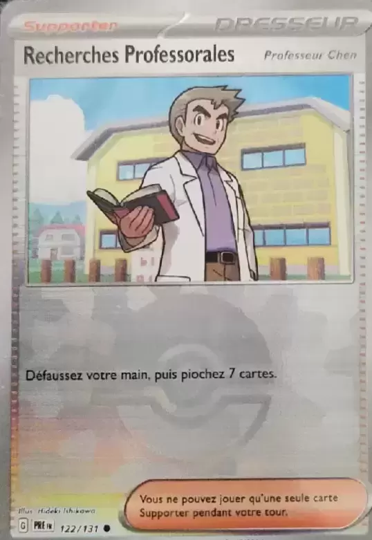 Evolutions prismatiques - PREFR - Recherches Professorales Professeur Chen Poké Ball