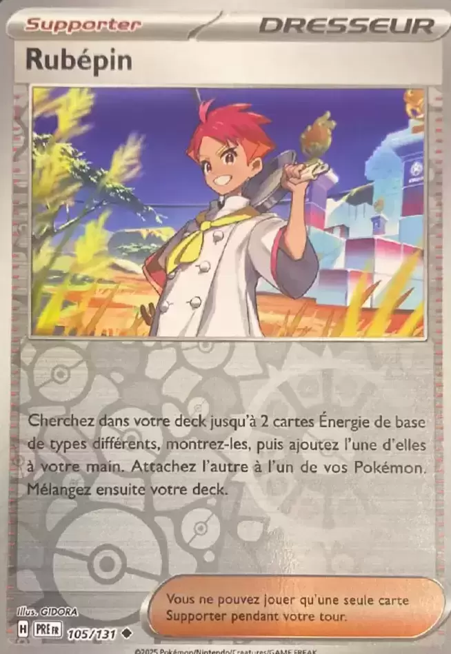 Evolutions prismatiques - PREFR - Rubépin Reverse