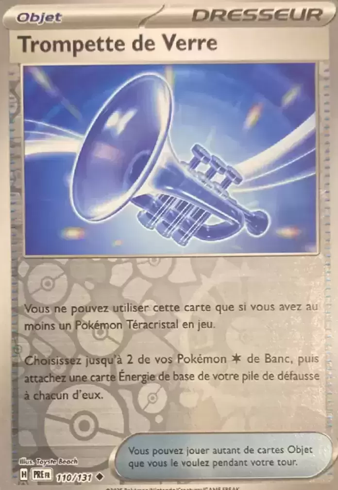 Evolutions prismatiques - PREFR - Trompette de Verre Reverse
