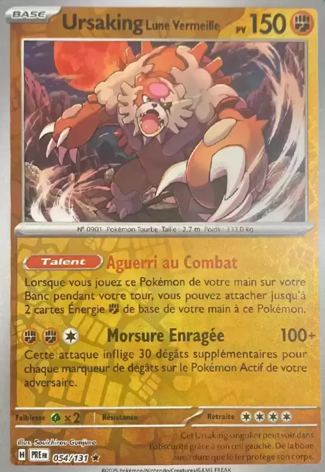 Evolutions prismatiques - PREFR - Ursaking Lune Vermeille Reverse