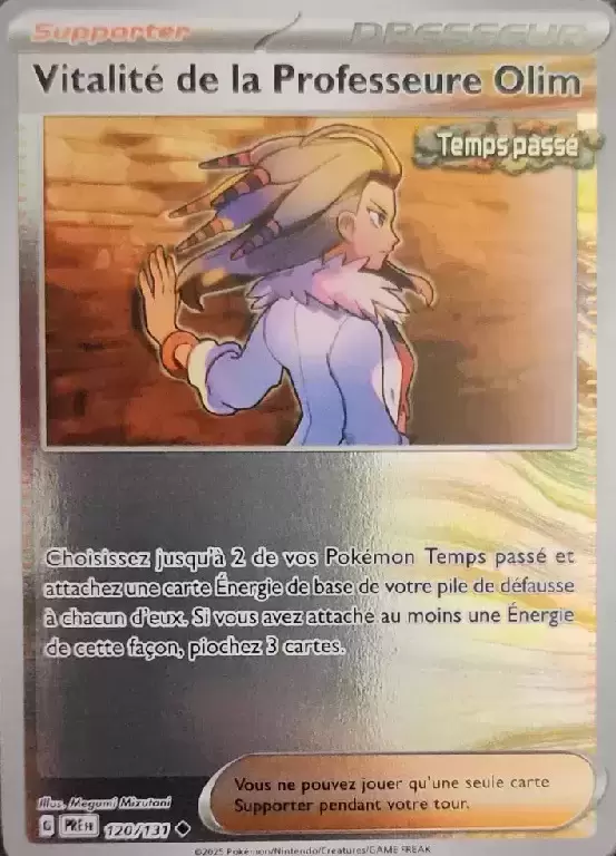 Evolutions prismatiques - PREFR - Vitalité de la Professeure Olim Reverse