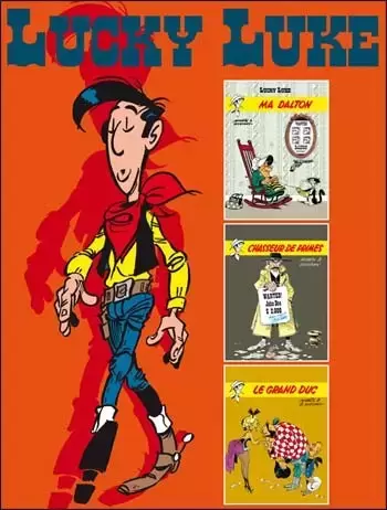 Lucky Luke - Albums triples France Loisirs - Ma Dalton / Chasseur de primes / Le Grand Duc