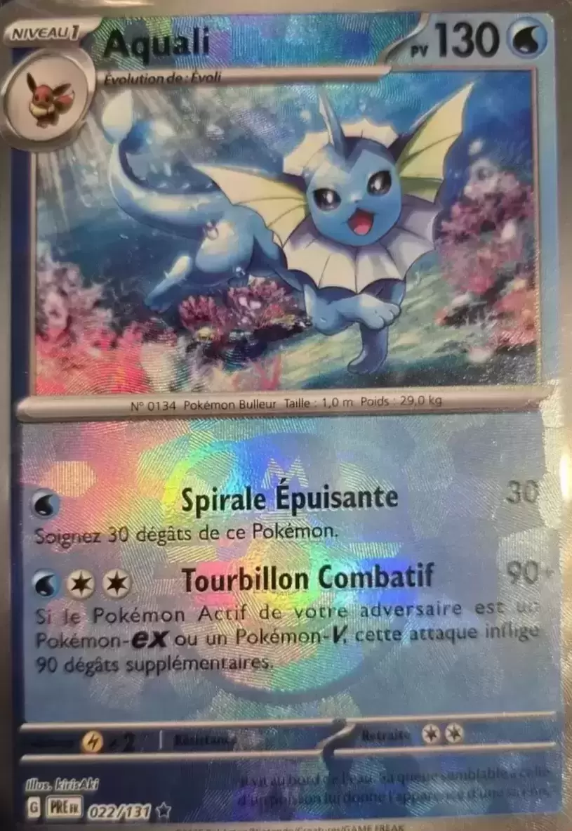 Evolutions prismatiques - PREFR - Aquali Master Ball