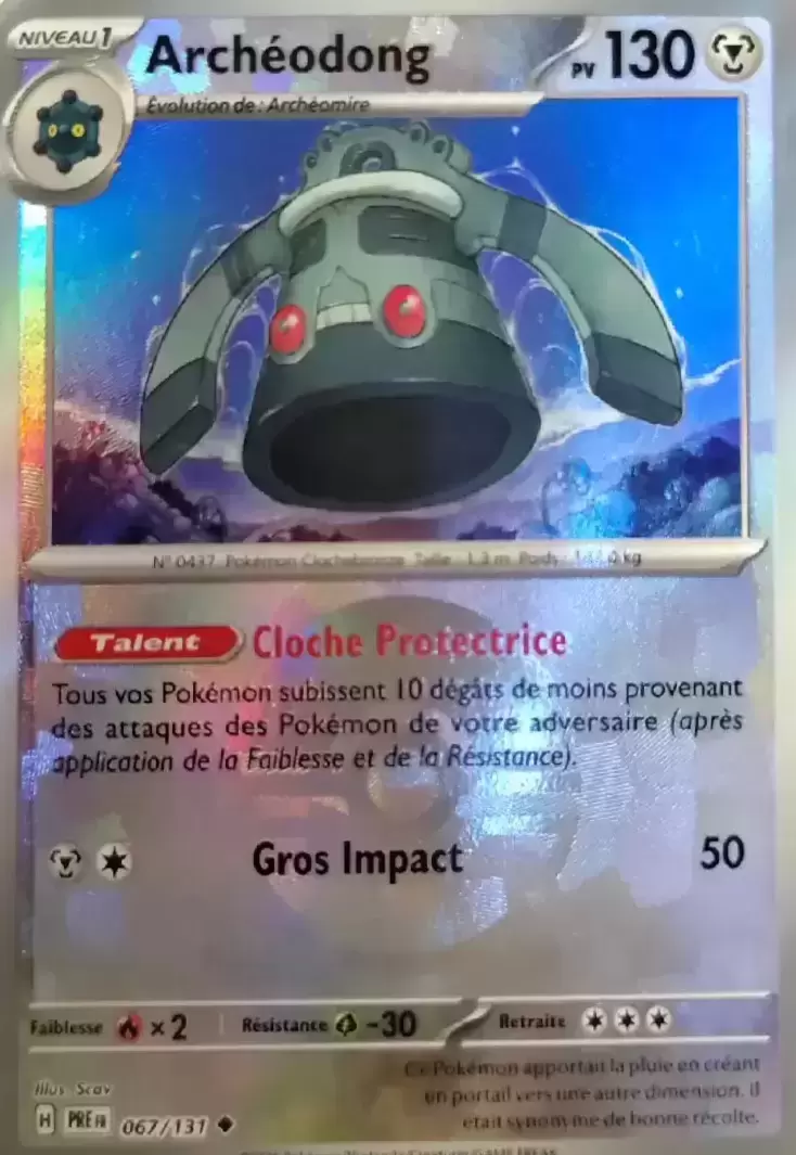 Evolutions prismatiques - PREFR - Archéodong Poké Ball
