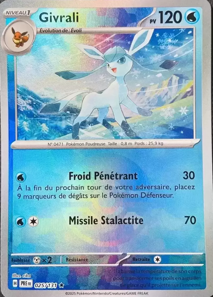 Evolutions prismatiques - PREFR - Givrali Poké Ball