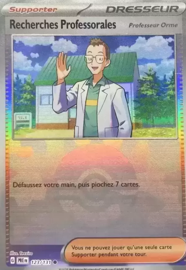 Evolutions prismatiques - PREFR - Recherches Professorales Professeur Orme Poké Ball