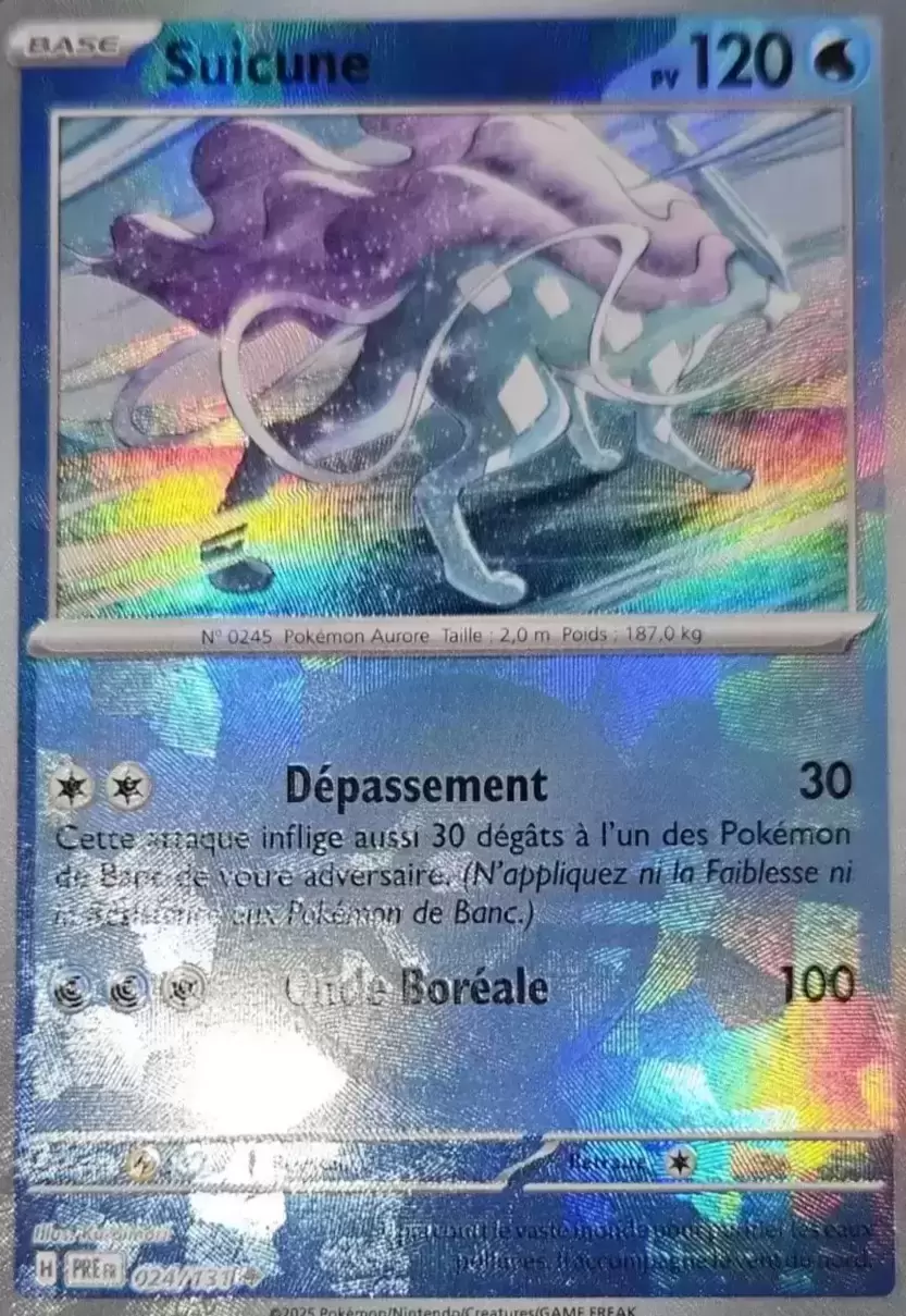 Evolutions prismatiques - PREFR - Suicune Poké Ball