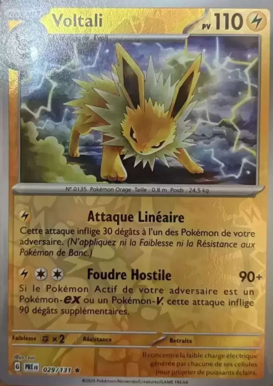 Evolutions prismatiques - PREFR - Voltali Reverse