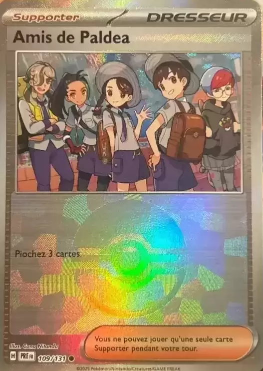 Evolutions prismatiques - PREFR - Amis de Paldea Poké Ball