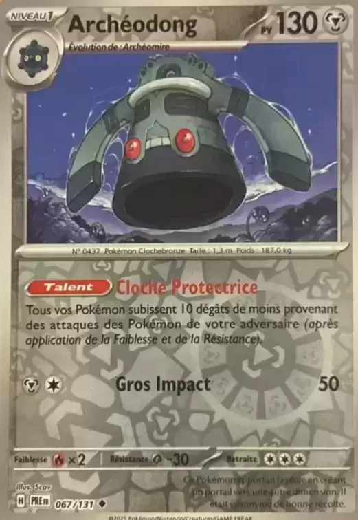 Evolutions prismatiques - PREFR - Archéodong Reverse