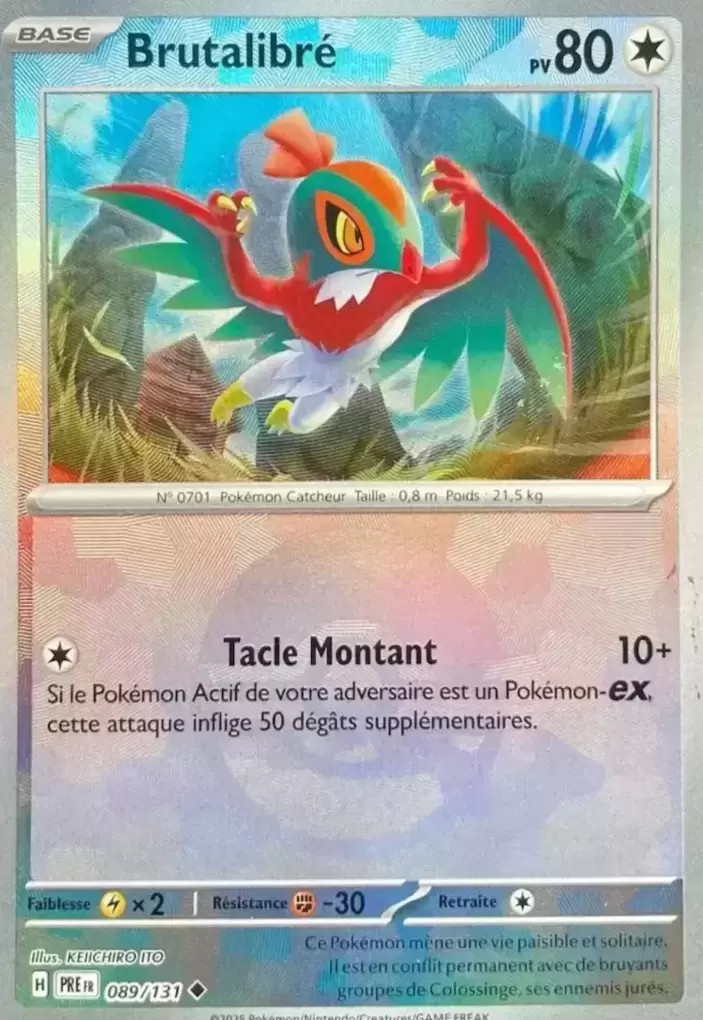 Evolutions prismatiques - PREFR - Brutalibré Poké Ball