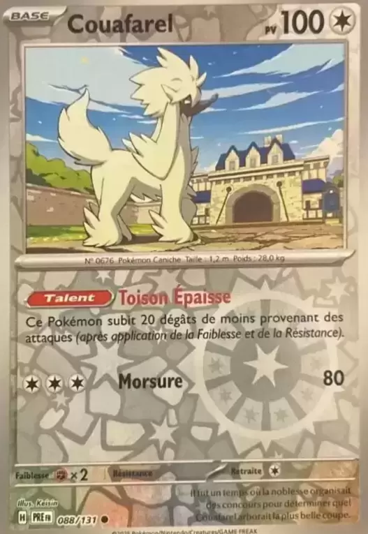Evolutions prismatiques - PREFR - Couafarel Reverse