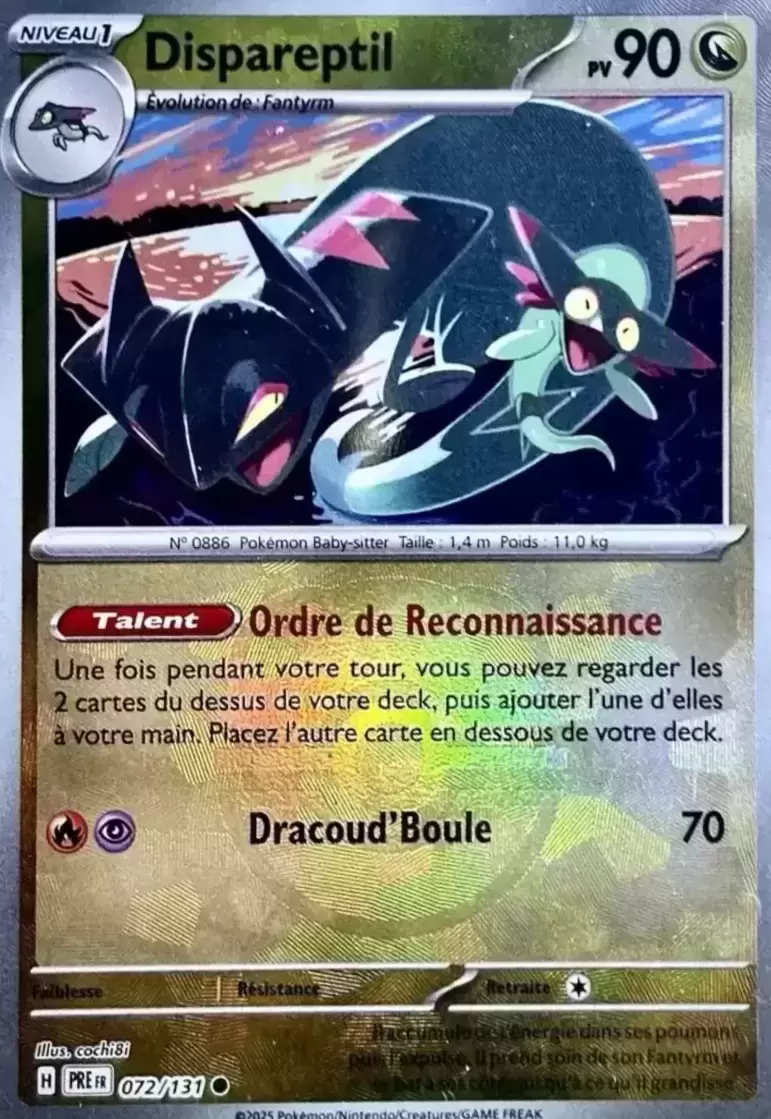 Evolutions prismatiques - PREFR - Dispareptil Master Ball