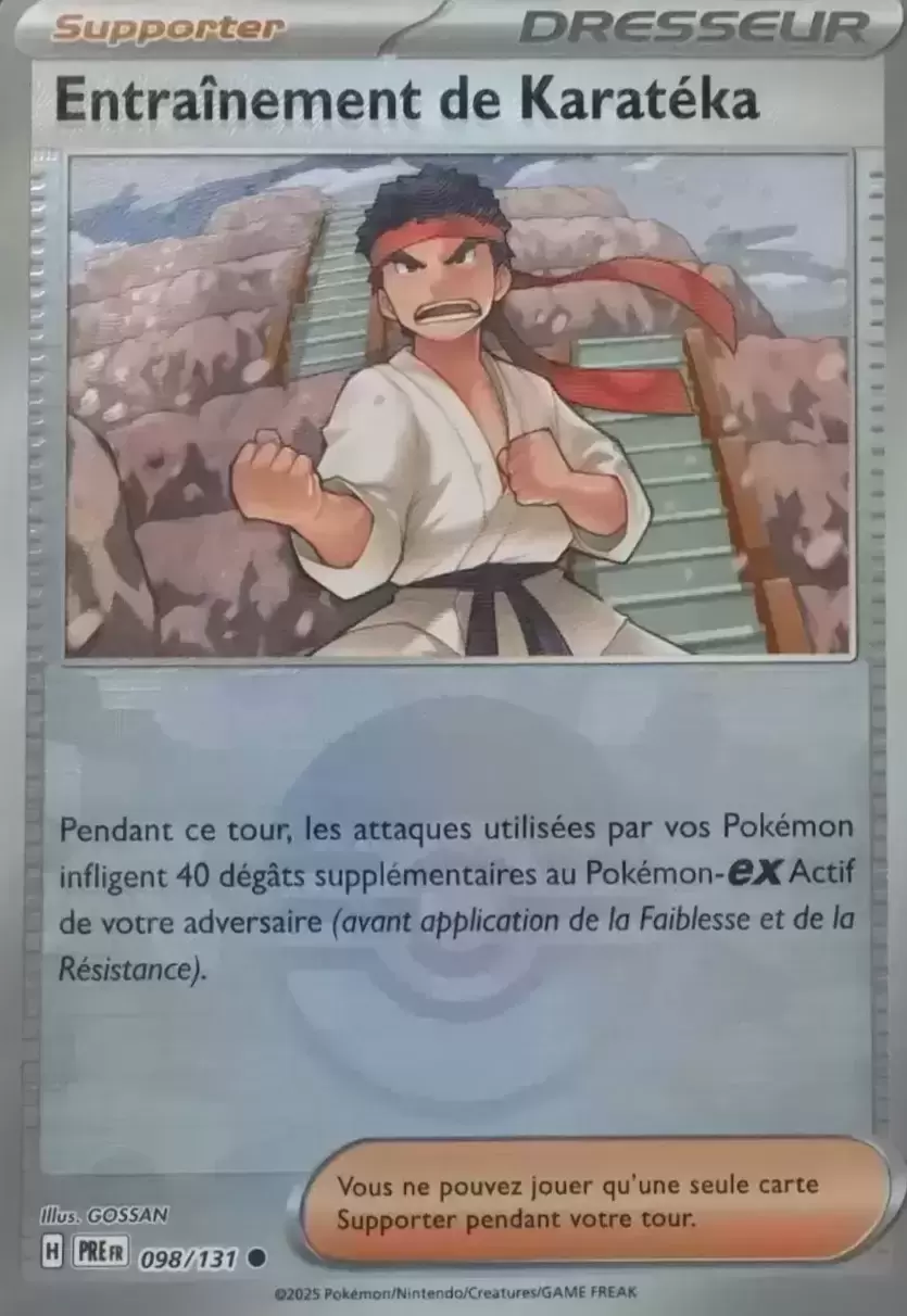 Evolutions prismatiques - PREFR - Entraînement de Karatéka Poké Ball