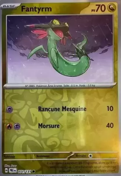 Evolutions prismatiques - PREFR - Fantyrm Reverse