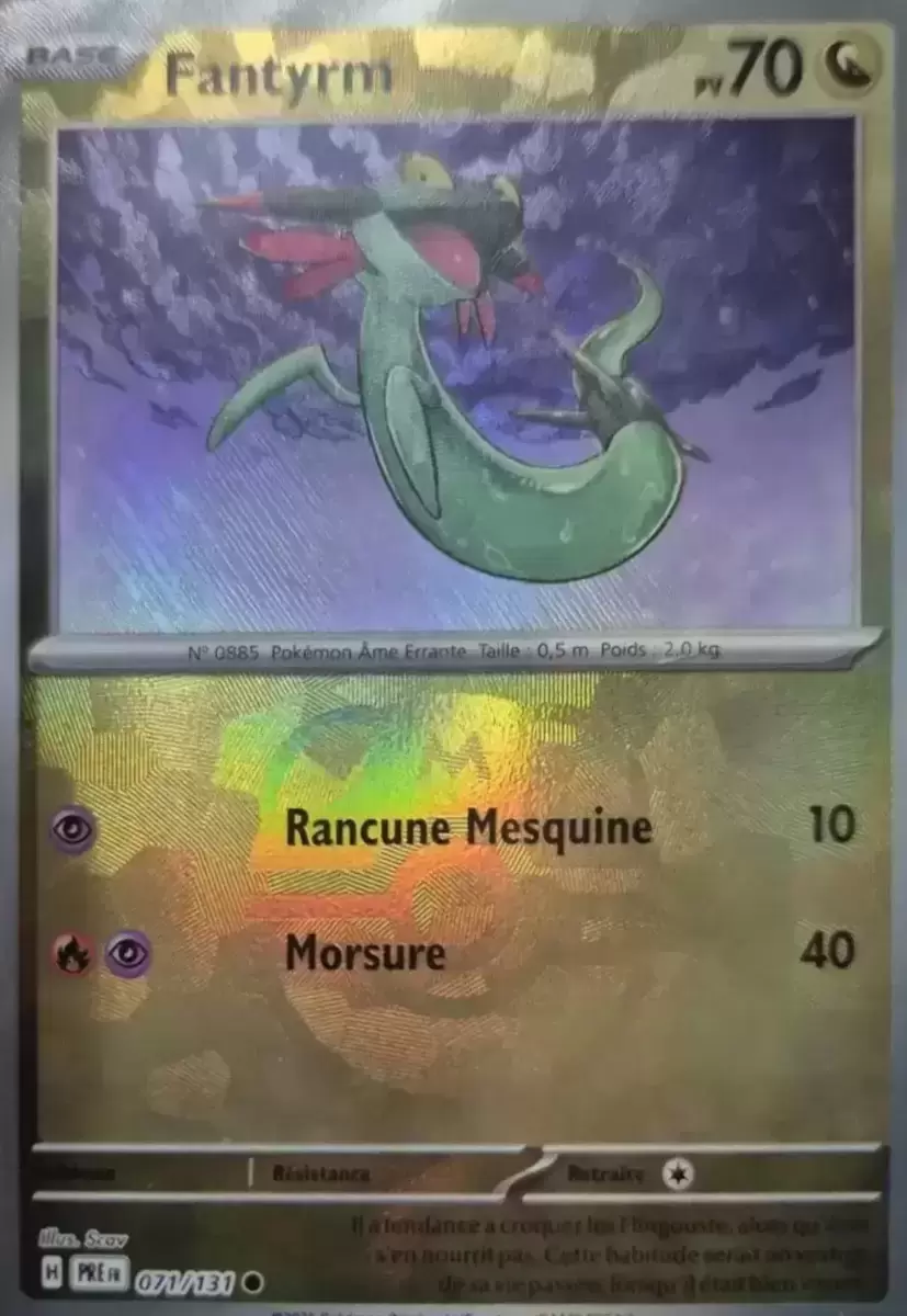 Evolutions prismatiques - PREFR - Fantyrm Master Ball