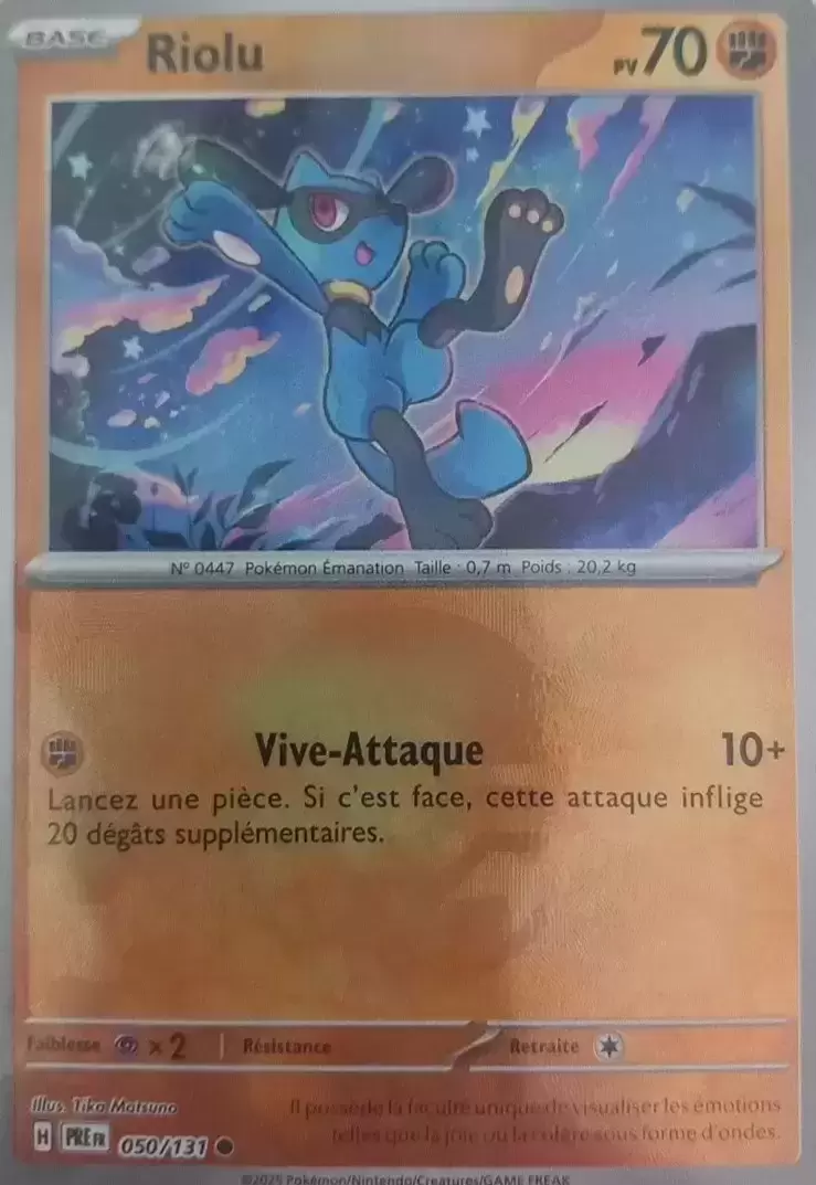 Evolutions prismatiques - PREFR - Riolu Poké Ball