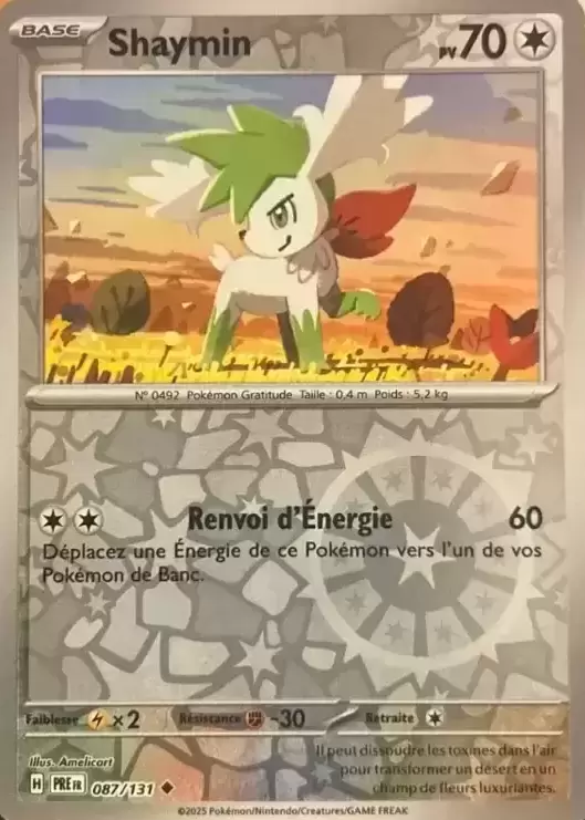 Evolutions prismatiques - PREFR - Shaymin Reverse