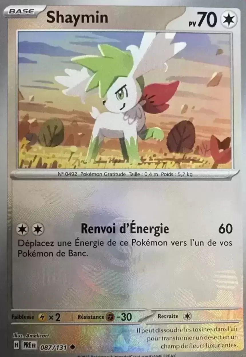Evolutions prismatiques - PREFR - Shaymin Poké Ball