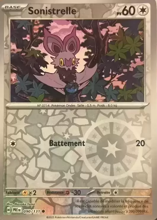 Evolutions prismatiques - PREFR - Sonistrelle Reverse