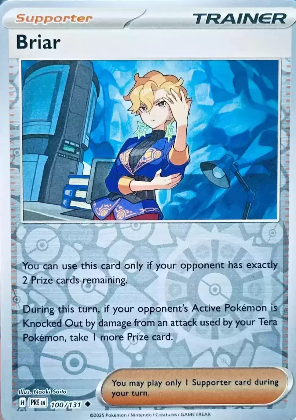 Prismatic Evolutions PREEN - Briar Reverse