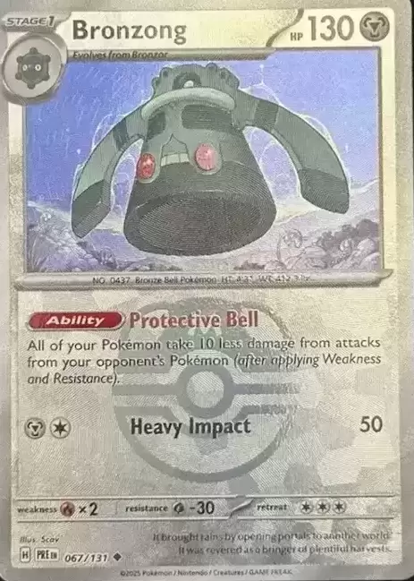 Prismatic Evolutions PREEN - Bronzong Master Ball