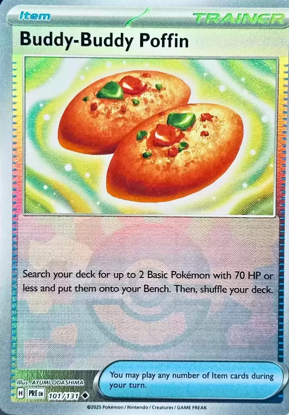 Prismatic Evolutions PREEN - Buddy-Buddy Poffin Poké Ball