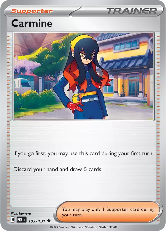 Prismatic Evolutions PREEN - Carmine
