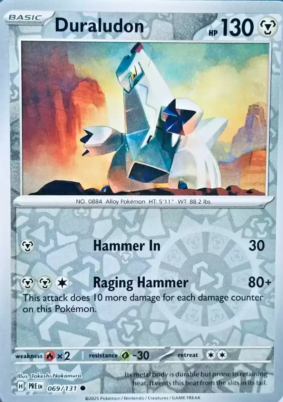 Prismatic Evolutions PREEN - Duraludon Reverse