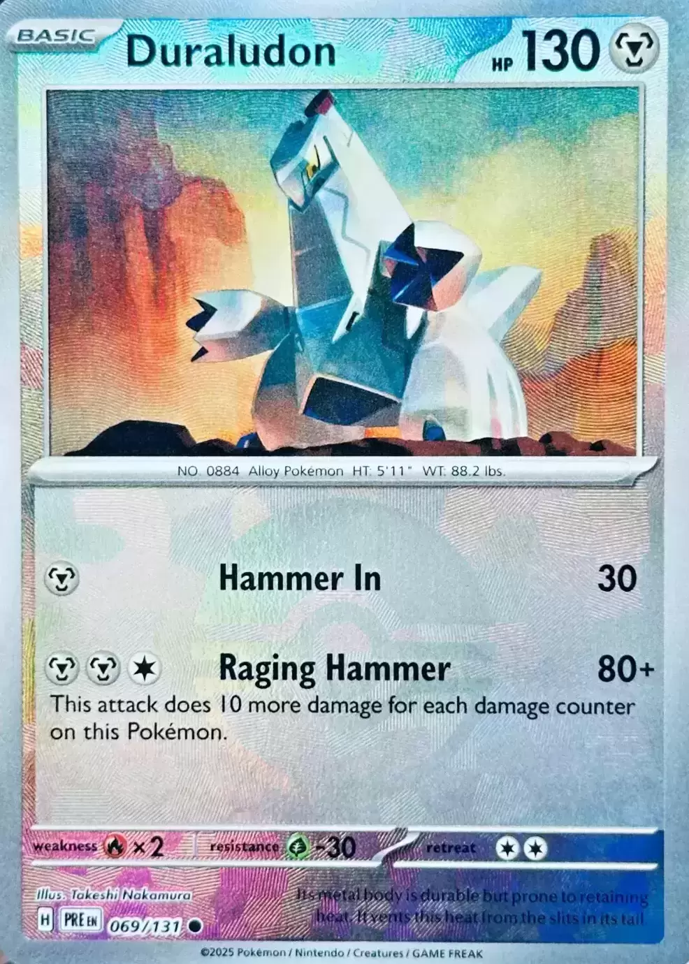 Prismatic Evolutions PREEN - Duraludon Poké Ball