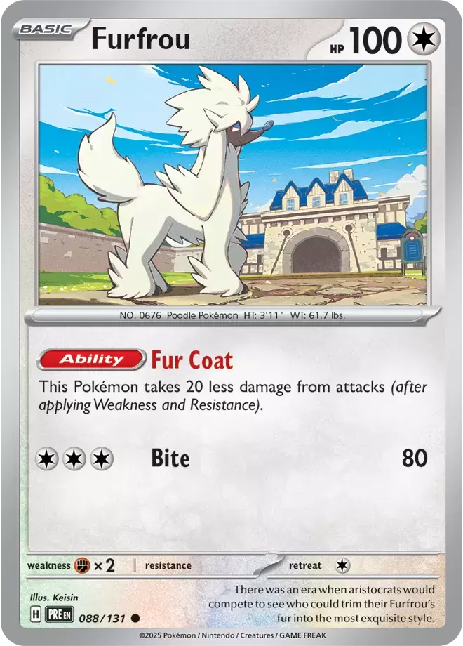 Prismatic Evolutions PREEN - Furfrou