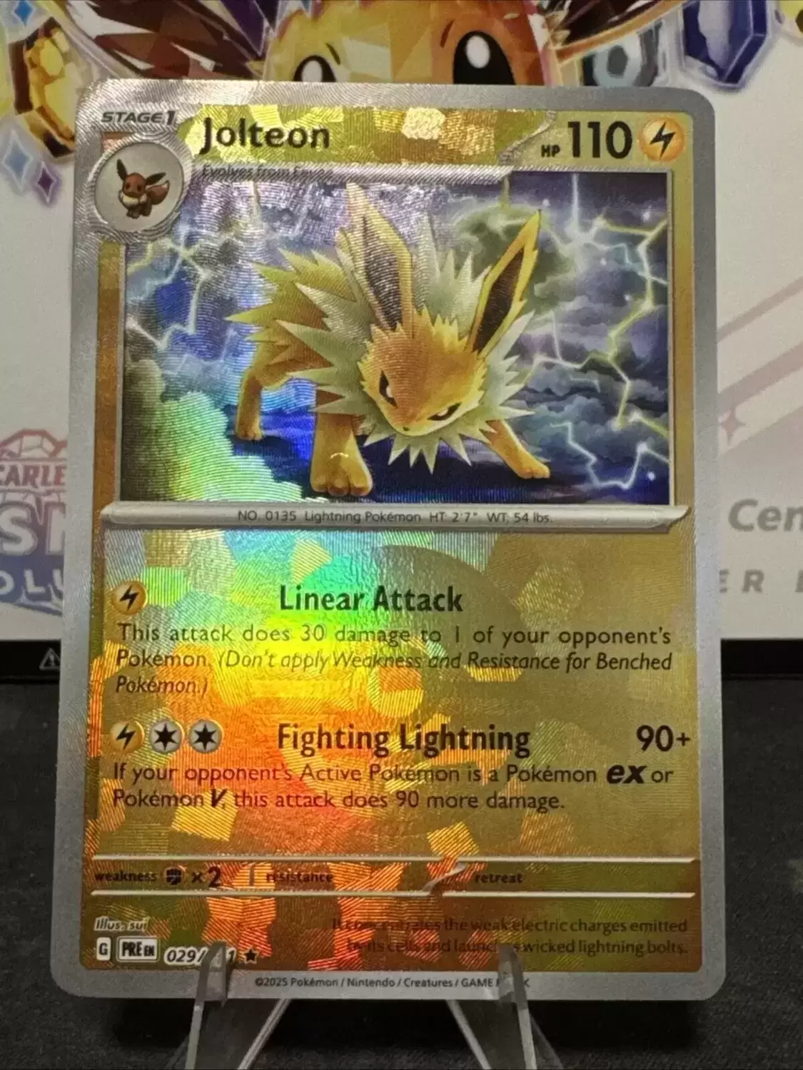 Prismatic Evolutions PREEN - Jolteon Poké Ball