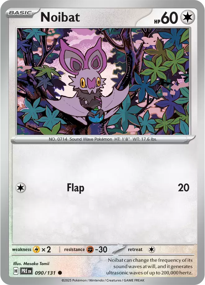 Prismatic Evolutions PREEN - Noibat