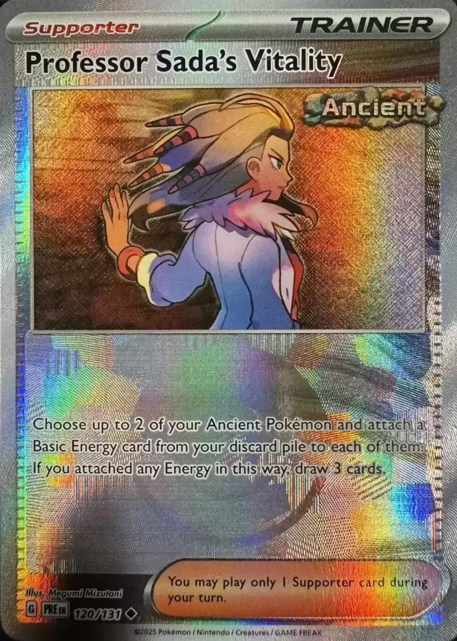 Prismatic Evolutions PREEN - Professor Sada\'s Vitality Poké Ball