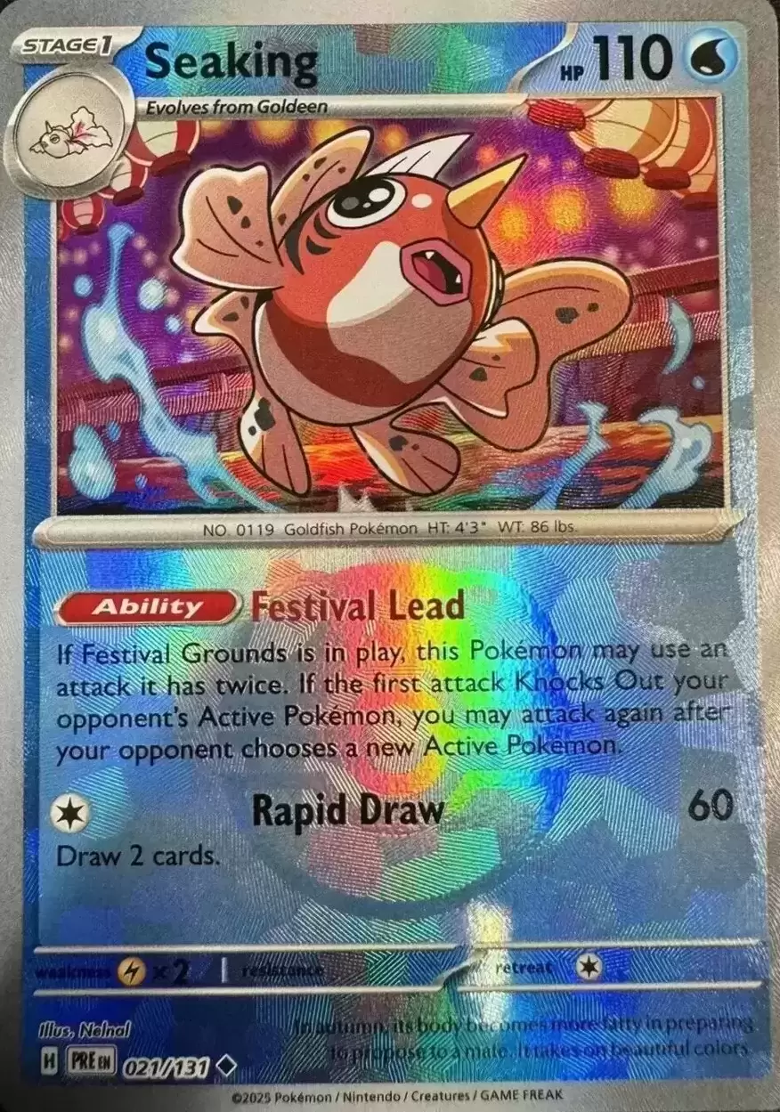 Prismatic Evolutions PREEN - Seaking Master Ball