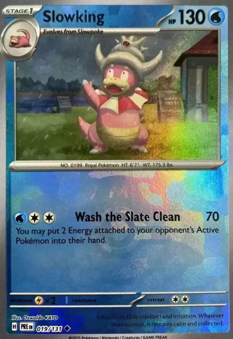 Prismatic Evolutions PREEN - Slowking Master Ball