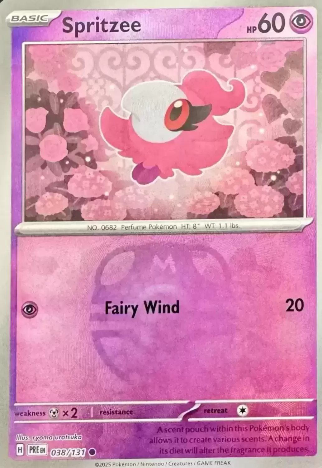 Prismatic Evolutions PREEN - Spritzee Master Ball
