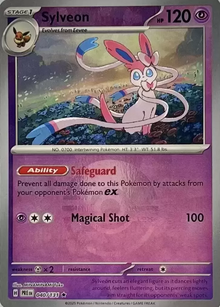 Prismatic Evolutions PREEN - Sylveon Poké Ball
