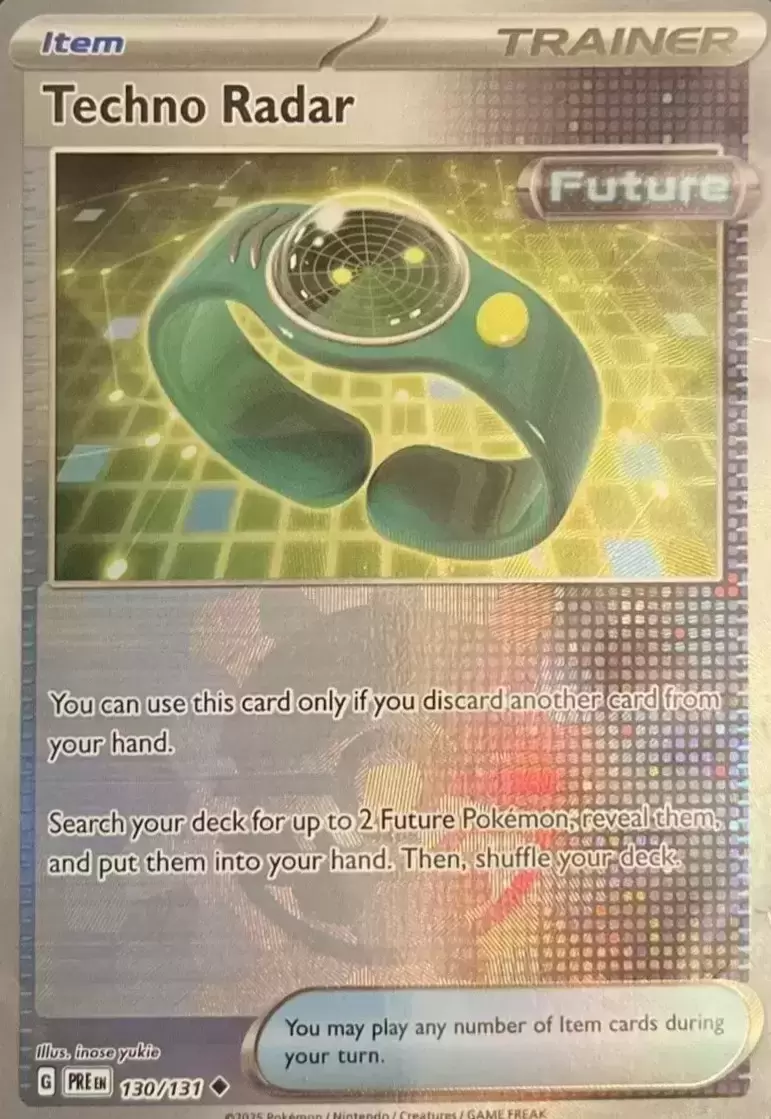 Prismatic Evolutions PREEN - Techno Radar Poké Ball