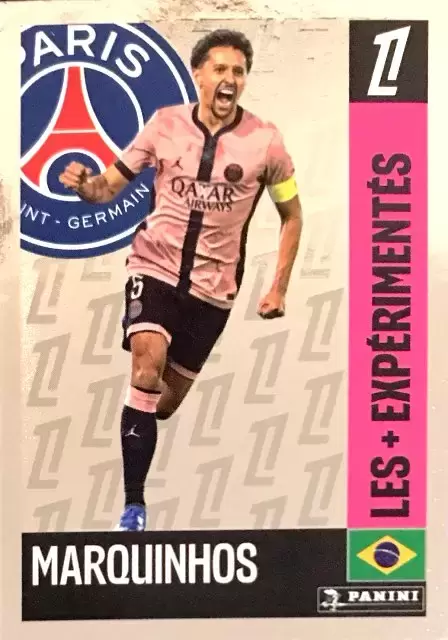 Panini Foot 2024 2025 - Marquinhos (Paris-Saint-Germain) - Les + Expérimentés