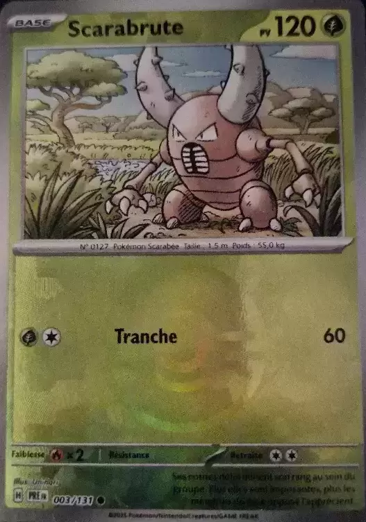 Evolutions prismatiques - PREFR - Scarabrute Poké Ball
